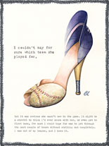 Claudia Lynch ShoeStories - Baseball Shoe