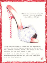 Claudia Lynch ShoeStories - Candy Cane Shoe