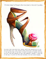 Claudia Lynch ShoeStories - Reindeer Shoe