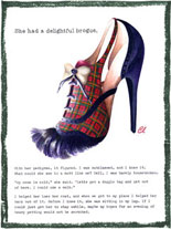Claudia Lynch ShoeStories - Scottie Dog Shoe