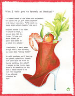 Claudia Lynch ShoeStories - Bloody Mary Shoe